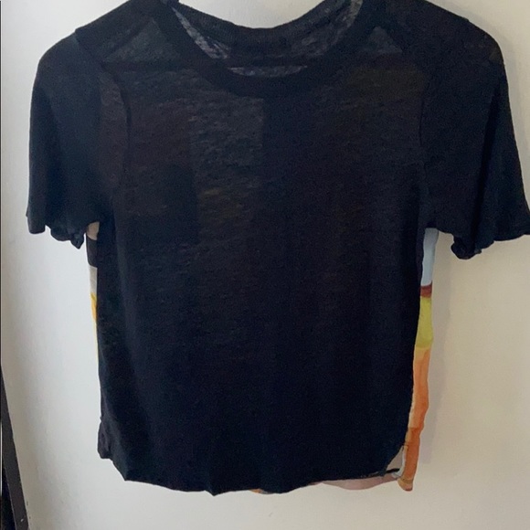 Zara Abstract art tshirt - Picture 3 of 3